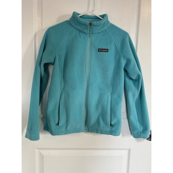 Columbia Other - Columbia Benton Springs Full-Zip Fleece Jacket Teal, Youth Large